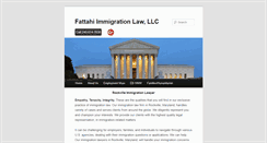 Desktop Screenshot of fattahi-law.com